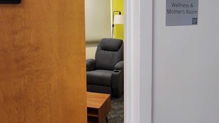 Wellness and Mother's Room at Cesium Headquarters in Philadelphia