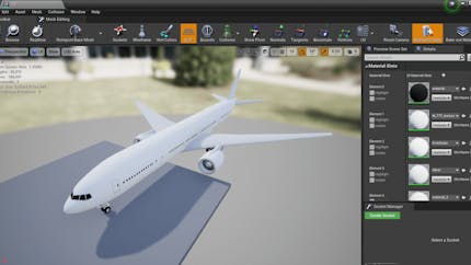 Cesium for Unreal Flight tracker aircraftModel