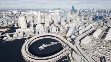 Japan 3D Buildings now includes over 2,000 bridge features.